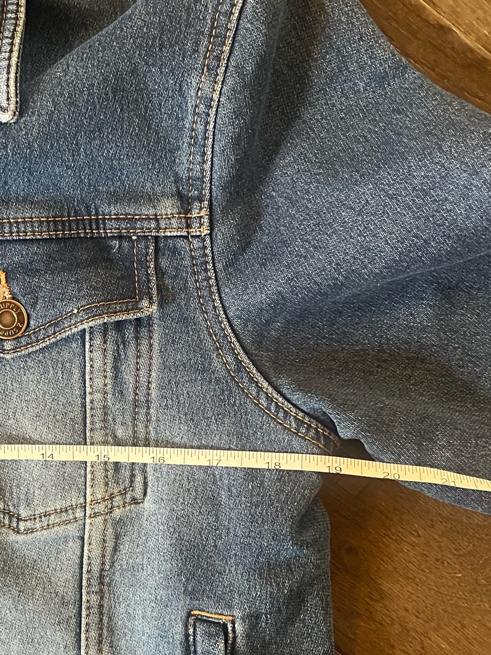 Z SUPPLY Denim Jacket | Vintage Indigo | Size M EUC - Picture 8 of 11